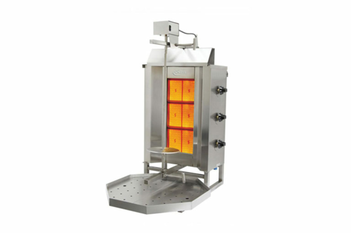 Axis AX-VB3 Axis Vertical Broiler, natural gas, (3) individual controlled infrared burners,