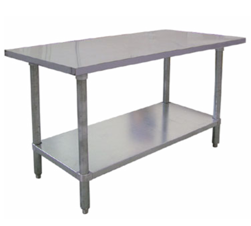 Omcan 17586 (17586) Elite Series Work Table, 48 in W x 30 in D x 34 in H, 18/430 stainless s