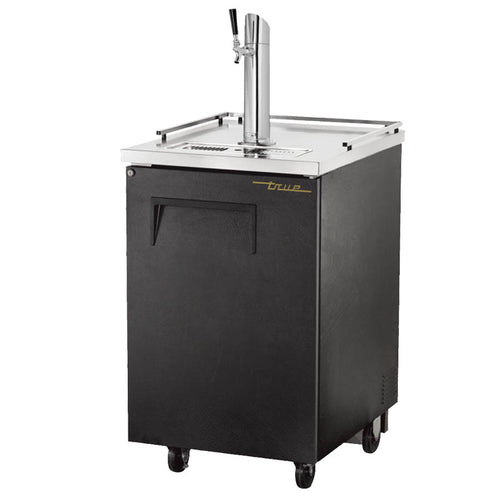 True TDD-1-HC Draft Beer Cooler, 23-1/2 in W, (1) 1/2 keg capacity, stainless steel counter to