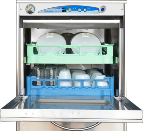Eurodib F99EKDPS Lamber Dishwasher, high temp, undercounter, 14.57 in  clearance, (2-3-4) min. cy