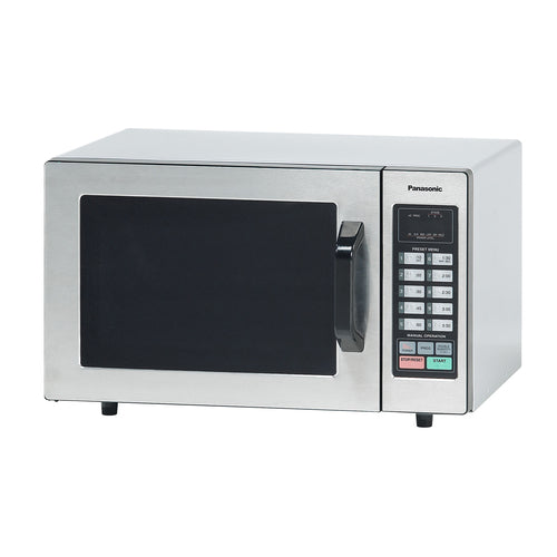 Panasonic NE-1054C Commercial Microwave Oven, 1000 Watts, 0.8 cu. ft. capacity, compact, (6) power