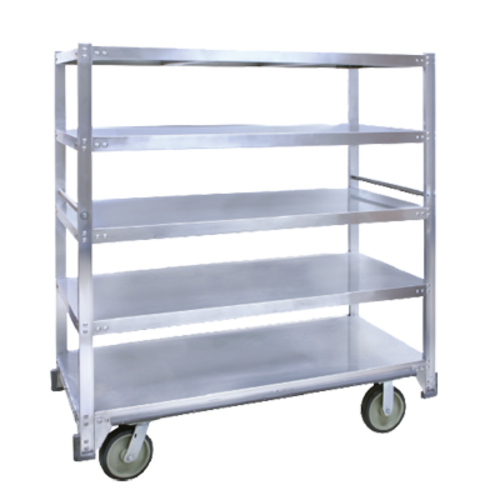 Crescor 271515927 Queen Mary Cart, all riveted framework of structural aluminum extrusions, 5 shel
