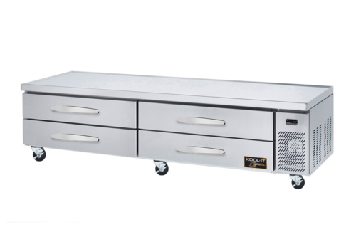 Kool-It KCB-96-4M Kool-It Signature Chef Base Refrigerator, 96-1/8 in W x 30-1/2 in D x 25-1/2 in