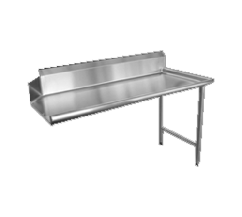 Omcan  28473 (28473) Dishtable, clean, 26 in W, straight design, right side, stainless steel,