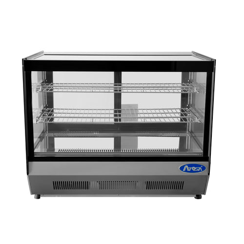 Atosa CRDS-42 Refrigerated Display Case, countertop, 27-3/5 in W x 22-1/10 in D x 26-2/5 in H,