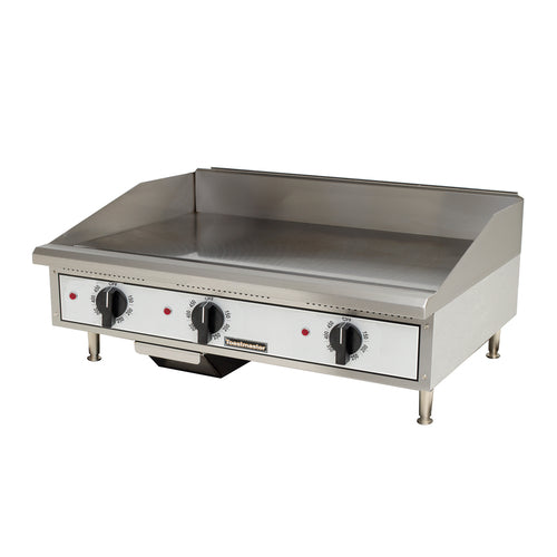 Toastmaster TMGE36 Griddle, electric, countertop, 36 in  W x 21 in  D cooking surface, (3) steel ra
