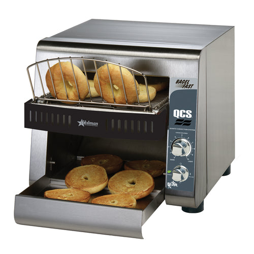 Star Mfg QCS1-500B Holman QCSr Conveyor Toaster, electric, 500 slices/hr. bagel toaster, horizontal