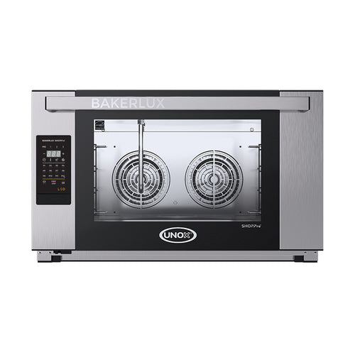 Eurodib XAFT-04FS-ELDV Unoxr Bakerlux Convection Oven, digital LED panel with humidity, countertop, ful