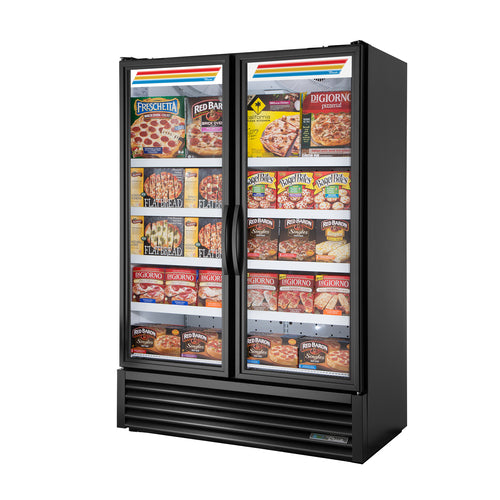 True FLM-54F~TSL01 Full Length Freezer Merchandiser, two-section, True standard look version 01, -1