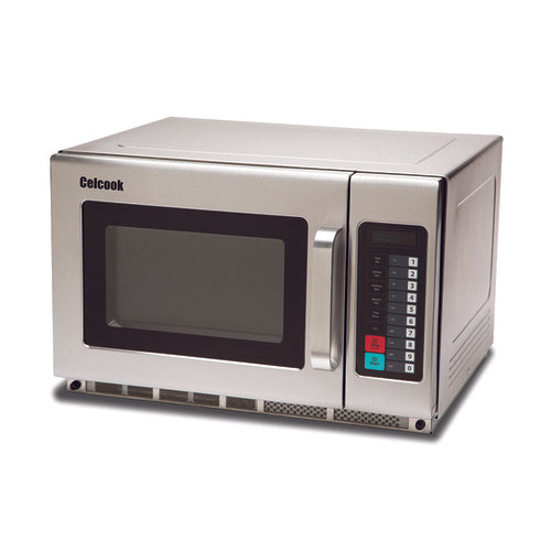 Celcook CEL1200HT Commercial Microwave Oven, 1200 watts, 1.2 cu. ft. capacity (14 in  platter size