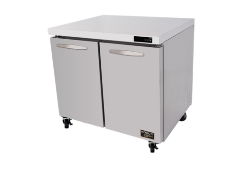 Kool-It KUCF-36-2 Kool-It Signature Undercounter Freezer, two-section, 9.5 cu. ft. capacity, 36-2/