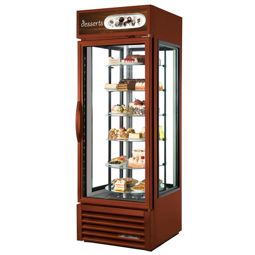 True G4SM-23RGS~TSL01 Specialty Merchandiser, reach-in, one-section, bottom mounted self-contained ref