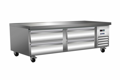 Ikon ICBR-74 IKON Refrigeration Chef Base Refrigerator, 10.8 cu. ft. capacity, 74 in W x 31-9