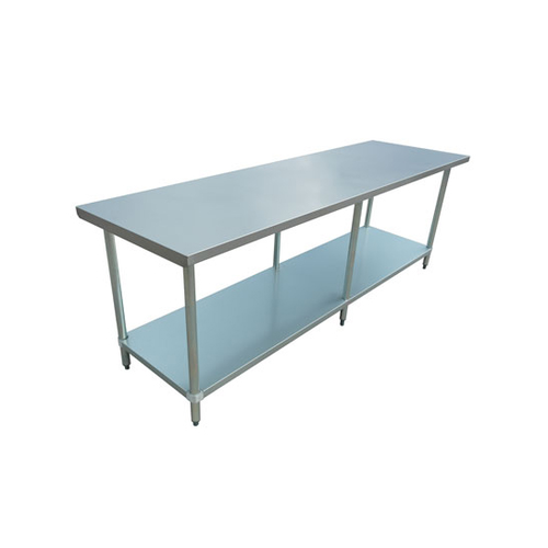 Omcan 18854 (18854) Elite Series Work Table, 96 in W x 24 in D x 34 in H, 18/430 stainless s