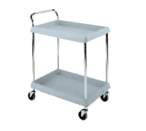 Metro BC2030-2DMB  - Deep Ledge Utility Cart, 2-tier with open base, 32-3/4 in W x 21-1/