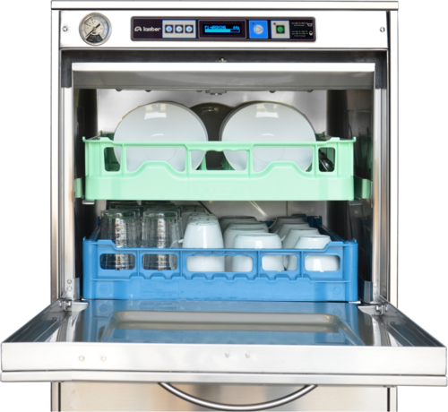 Eurodib F99DYPS Lamber Dishwasher, high temp, undercounter, 14.57 in  clearance, (2-3-4) min. cy