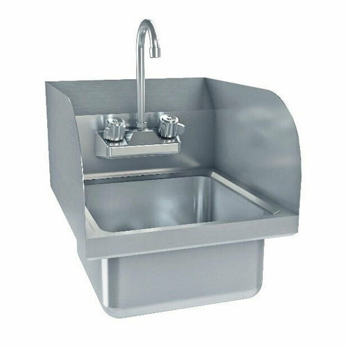 Tarrison TA-HSF9SP Hand Sink, wall mount, 11 in W x 13 in D x 11 in H overall size, 9 in W x 9 in