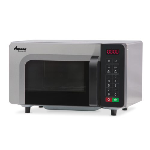 Amana RMS10TSA Amanar Commercial Microwave Oven, 0.8 cu. ft. capacity, 1000 watts, low volume,