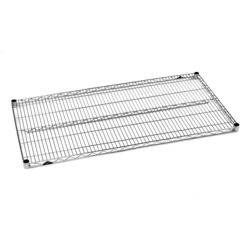 Metro 1424NC  - Super Erectar Shelf, wire, 24 in W x 14 in D, chrome plated finish,