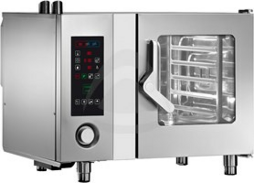 GBS Combi FX61E2 CombiStar Combi Oven, electric, boilerless, (6) 12 in  x 20 in  full size hotel