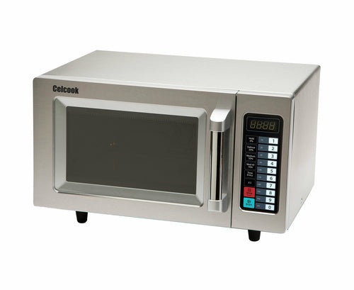 Celcook CEL1000T Commercial Microwave Oven, 1000 watts, 0.8 cu. ft. capacity, stackable, (5) powe