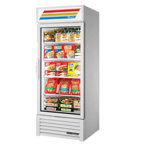 True GDM-26F-HC~TSL01 Freezer Merchandiser, one-section, True standard look version 01, -10øF, (4) she