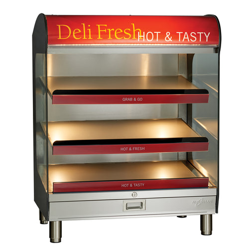 Alto Shaam HSM-36/3S/T HSM Series Hot Food Merchandiser, countertop, 36 in W, self-service, 72 lb. prod
