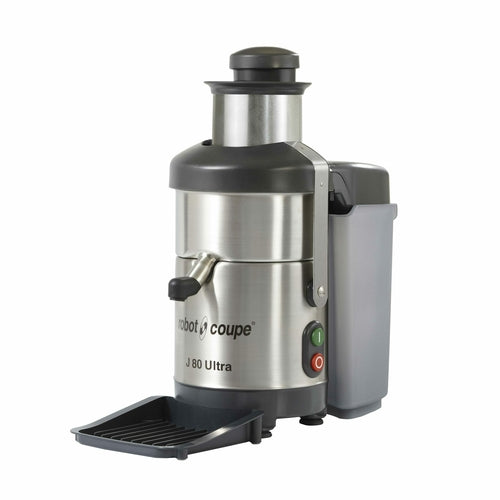 Robot Coupe J80 Centrifugal Juicer/Juice Extractor, table top, 6.5 liter waste container, ejecti