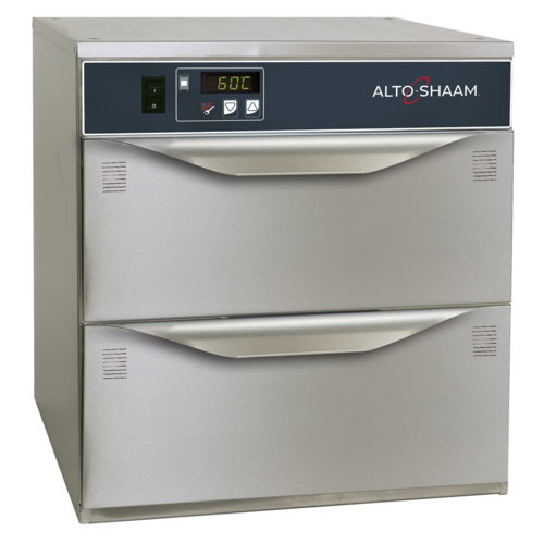 Alto Shaam 500-2DN Halo Heatr Narrow Warming Drawer, free standing, two drawer, digital controller,