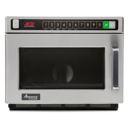Amana HDC182 Amanar Commercial Microwave Oven, 0.6 cu. ft. capacity, 1800 watts, heavy volume