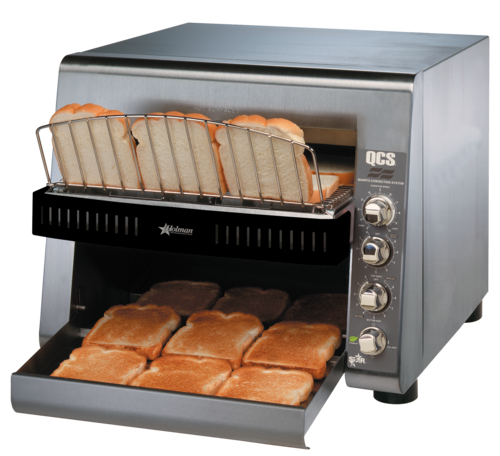 Star Mfg QCS3-1000 Holman QCSr Conveyor Toaster, electric, 1000 slices/hr., horizontal conveyor, an