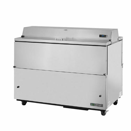 True TMC-58-S-DS-SS-HC Mobile Milk Cooler, forced-air, (16) 13 in  x 13 in  x 11-1/8 in  crate capacity