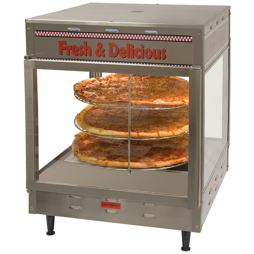 Benchmark 51018 Benchmark Hot Food Display Case, countertop, pass-thru, 24 in W x 28 in D x 33 i