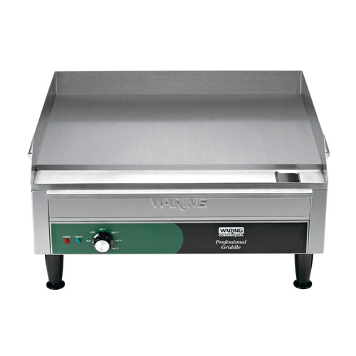Waring WGR240X Countertop Griddle, electric, 24 in  x 16 in  grilling surface, adjustable therm