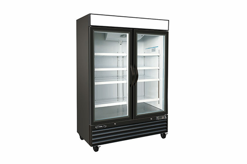 Kool-It KGF-48 Kool-It Freezer Merchandiser, two-section, 48 cu-ft capacity, 53-9/10 in W x 33-