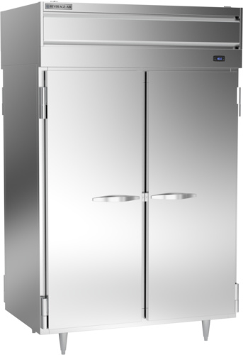 Beverage Air PH2-1S-PT Warming Cabinet, pass-thru, two-section, 43.3 cu. ft., (4) full height doors, cy