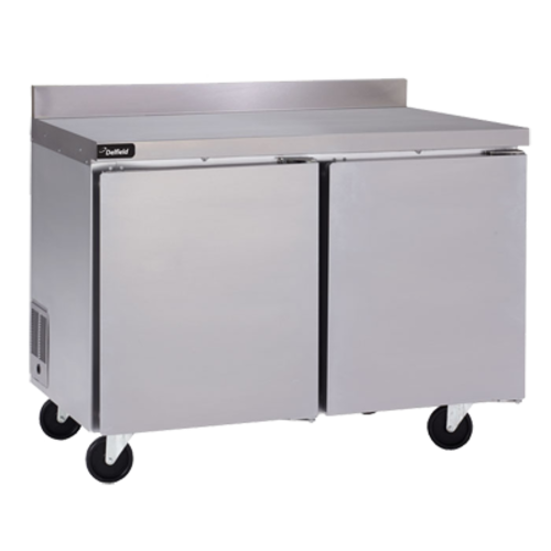Delfield GUF48BP-S (Delfield (Garland Canada)) Coolscapesr Worktable Freezer, two-section, 48 in  W