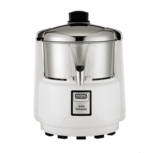 Waring 6001C Juice Extractor, electric, heavy duty, polycarbonate motor housing, stainless st