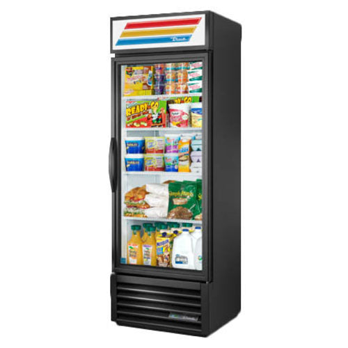True GDM-19T-HC~TSL01 Refrigerated Merchandiser, one-section, bottom mounted self-contained refrigerat