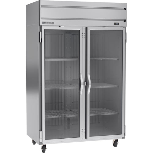 Beverage Air HF2HC-1G Horizon Series Freezer, reach-in, two-section, 52 in W, 85 in  H, 46.29 cu. ft.