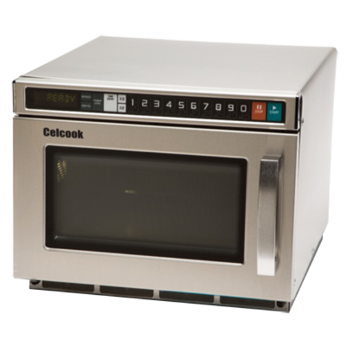Celcook CCM2100 Compact Microwave Oven, 2100 watts, 0.6 cu. ft. capacity, stackable, (11) power