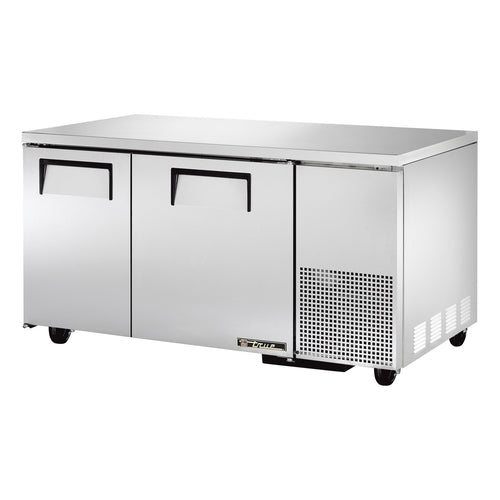 True TUC-60-32-HC Deep Undercounter Refrigerator, 33 - 38øF, side mounted self-contained refrigera