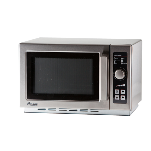 Amana RCS10DSE Amanar Commercial Microwave Oven, 1.2 cu. ft. capacity, 1000 watts, medium volum