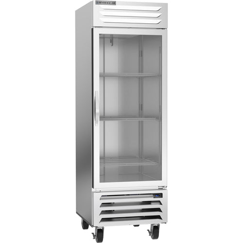 Beverage Air RB23HC-1G Vistar Refrigerator, reach-in, one-section, 23.1 cu. ft., (1) hinged glass door,