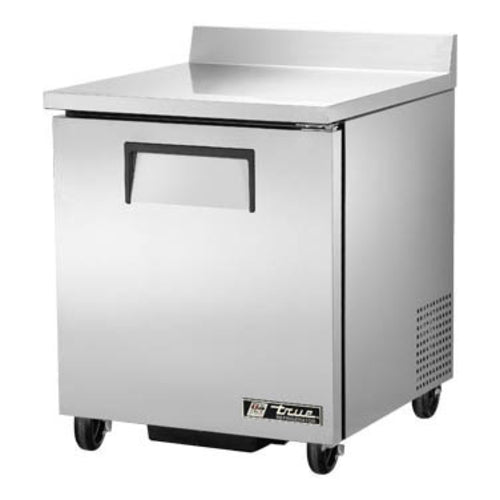 True TWT-27-HC Work Top Refrigerator, one-section, rear mounted self-contained refrigeration, s