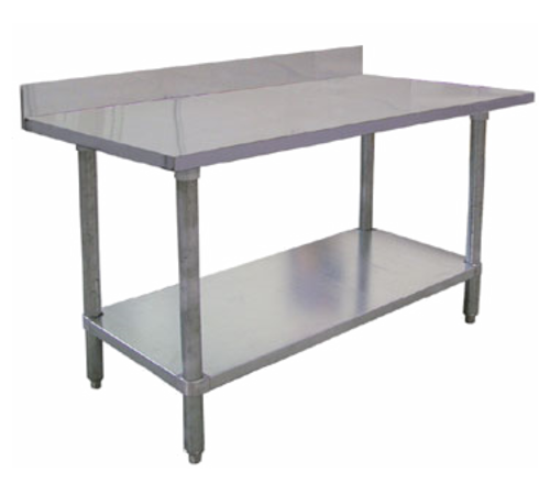 Omcan  23803 (23803) Elite Series Work Table, 48 in W x 30 in D x 38 in H, 18/430 stainless s