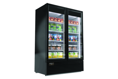 Kool-It LX-46FB Kool-It Signature Merchandiser Freezer, two-section, 42.9 cu-ft capacity, 54-3/1