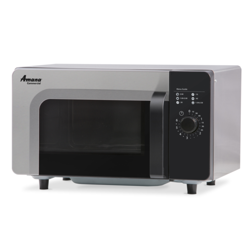 Amana RMS10DSA Amanar Commercial Microwave Oven, 0.8 cu. ft. capacity, 1000 watts, low volume,