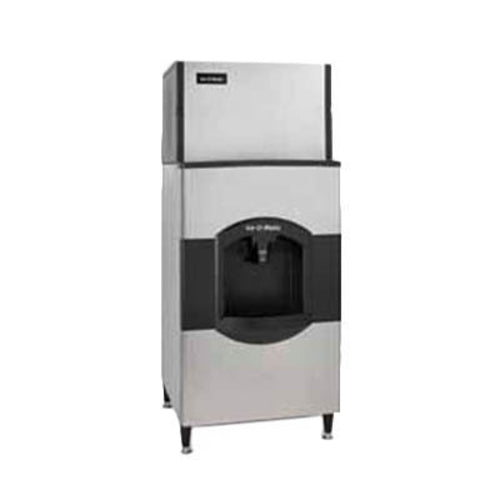 Ice-O-Matic CD40030 Ice Dispenser, floor model, approximately 180 lb ice storage capacity, push disp
