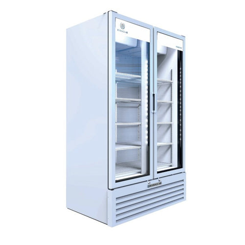 Beverage Air MT34-1W Marketeer Series Refrigerated Merchandiser, reach-in, two-section, 39-1/2 in W,
